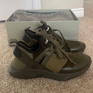 Tom Ford Sneakers Dark Olive Brand New Never Worn